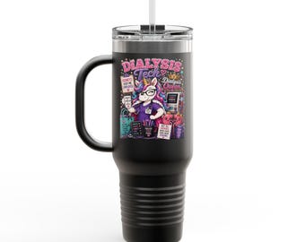 Diaby's Tech Club Illustration Travel Mug | 40oz Insulated Tumbler