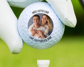 Golf Ball With Face On It,Groomsman Golf Ball,Funny Golf Ball,Gift for Husband,Couples Gift,Valentines Day Gift