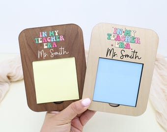 In My Teacher Era, Teacher Gift, Back to School Gift, Personalized Teacher Desk Accessory, School Office Decor, Teacher Appreciation Gift