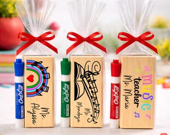 Personalized Music Teacher Gift,Custom Dry Eraser,Music Teacher Appreciation Gift,End of Year Gift,Choir Teacher Gift,Band Teacher Gift