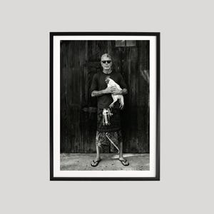 Affiche d'Anthony Bourdain, impression de photographies en noir et blanc, chef emblématique du voyage, conte culturel, art mural de cuisine intemporel