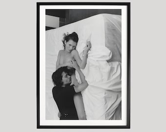 Kate Moss Print, Photography Prints, Model Poster, Kate Moss Poster, Black and White Wall Art