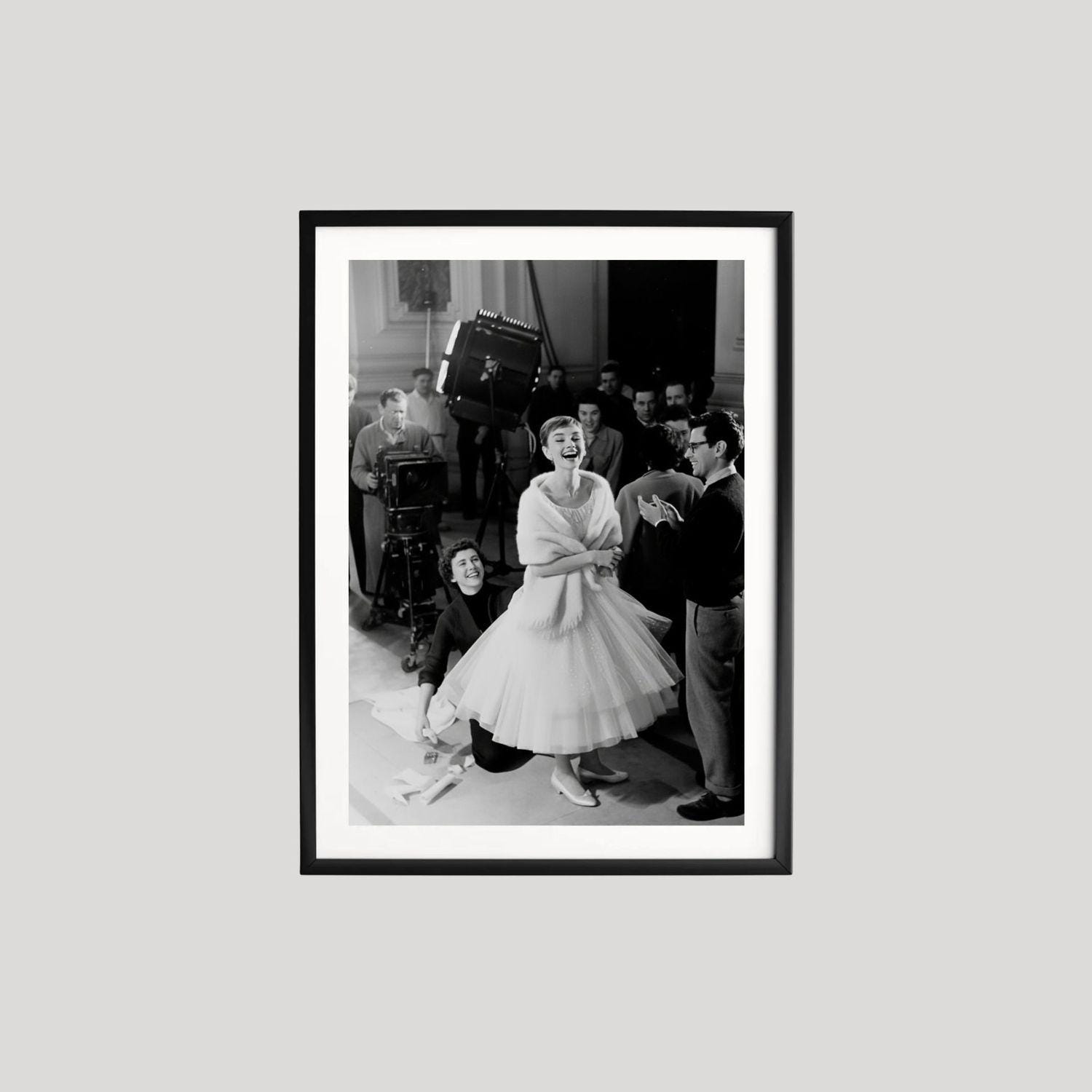White Audrey Hepburn Dress