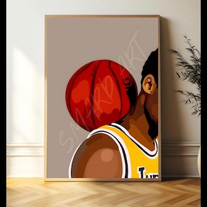 Black Man Art, printable black art, abstract art, moody art, canvas wall art, Trendy Gallery Wall Poster, Abstract Digital Download