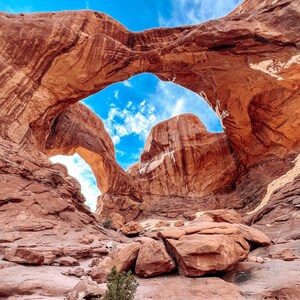 Double Arch Digital Druck - Arches National Park
