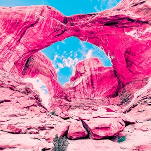 Double Arch Digital Kunstdruck - Arches National Park