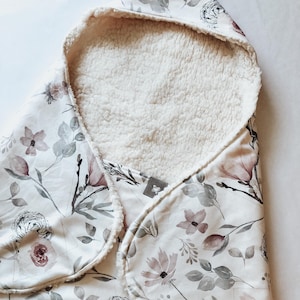 Einschlagdecke Maxi Cosi / Einschlagdecke / Einschlagdecke Winter / Geschenk zur Geburt / Herbst-Winter, Gr. 0-6 Monate, kuschelig warm