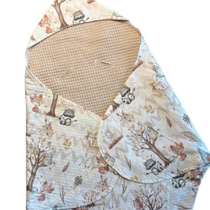 Einschlagdecke Maxi Cosi / Einschlagdecke Babyschale / Einschlagdecke Babyschale Winter / Geschenk zur Geburt / Einschlagdecke Sommer
