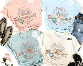 Camiseta de cumpleaños de Epic Universe, equipo de cumpleañeros, camisetas de cumpleaños familiares, aventura familiar de Epic Universe, el mejor cumpleaños de todos los tiempos