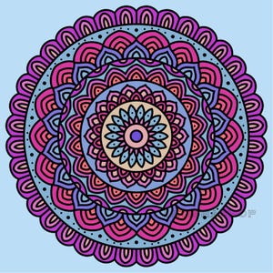 Mandala Coloring Page #3 | Printable + Digital (PDF + PNG) | Mindfulness Art for Adults & Teens