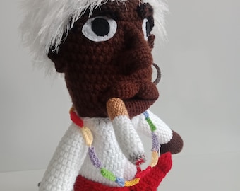 Crochet Golf Club Cover,Jobu, the movie major l Golf Head Cover,golf clup cover or knit Puppet,Personalized,hand puppet,Golf Sock