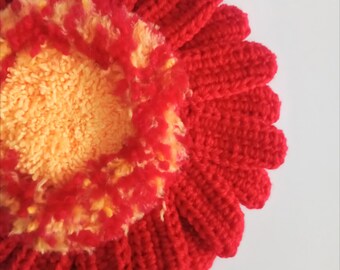 Crochet flower Cover,Club Head Cover,Head Covers,golf clup cover or knit Puppet,Golf Sock,Mother's day gift options