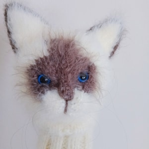 crochet cat personalized Golf Club Cover,cat Club Head Covers,Head Covers,cat golf clup cover or knit hand Puppet,Bespoke,Golf Sock