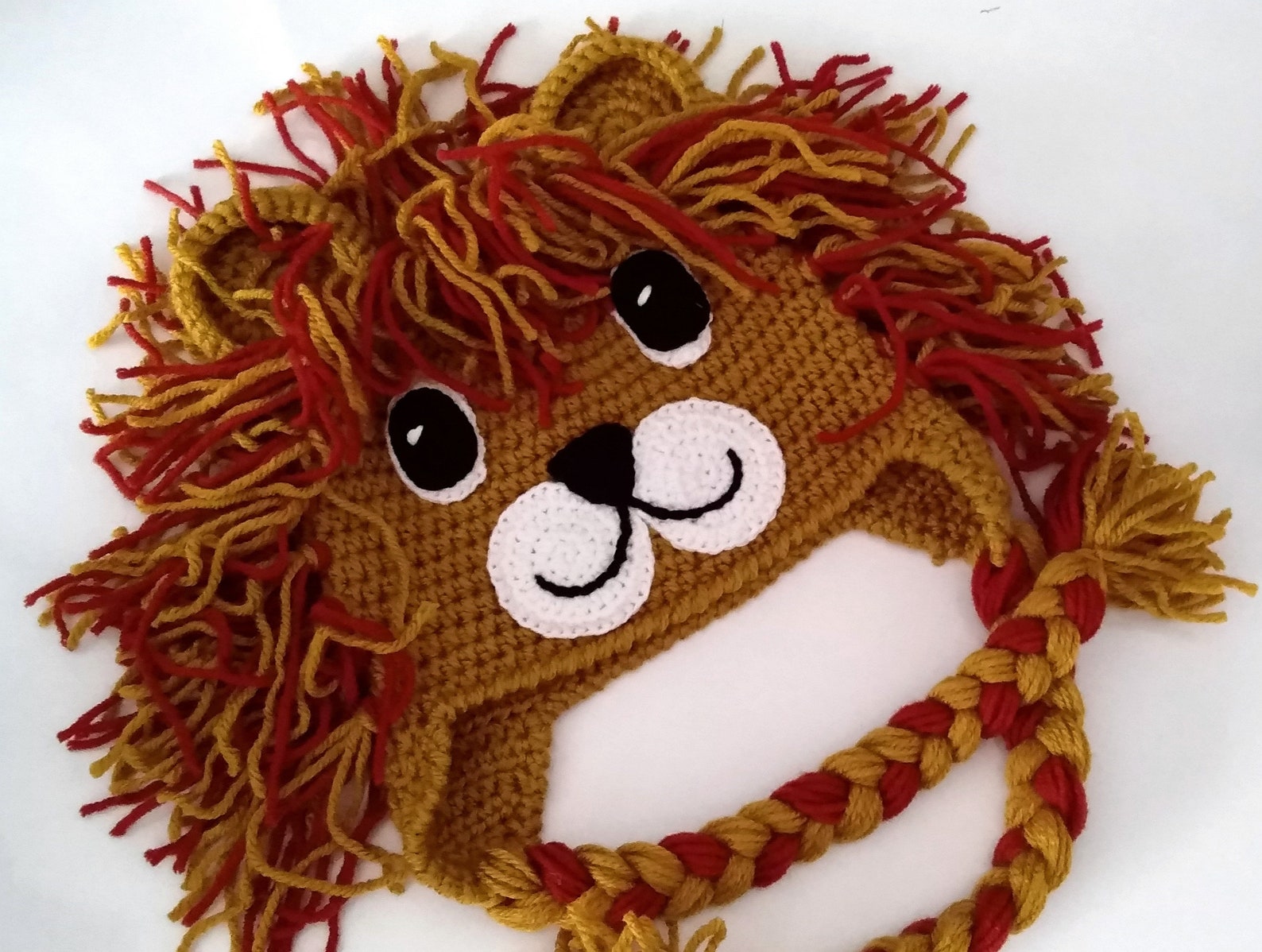 Lion Hat knitting Baby Hat for Baby or Toddler-boy - Etsy
