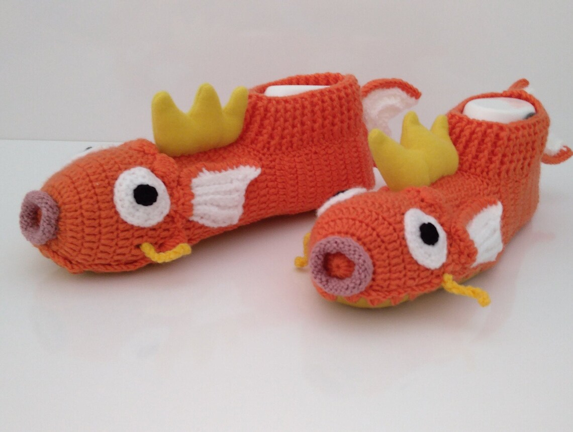 Magikarp ispirato Slippers W-TH FASTER SH-PP-NG-Home image 0