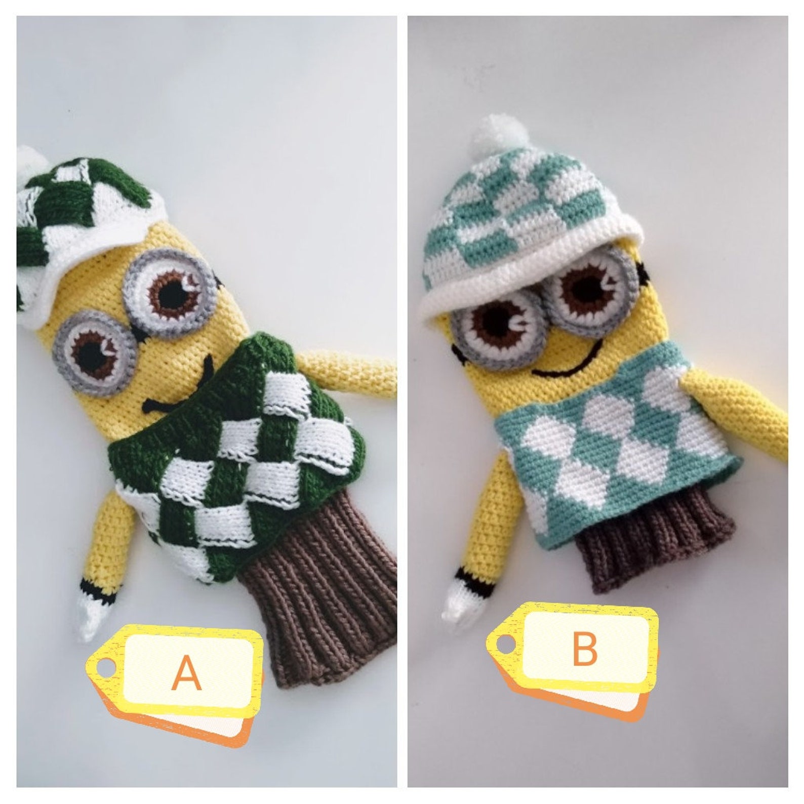 Crochet Kevin minion golf club covers Etsy