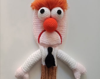 Crochet Beaker Muppet golf club covers,golf clup cover or crochet Puppet,Muppets Golf Headcover,golf club protector