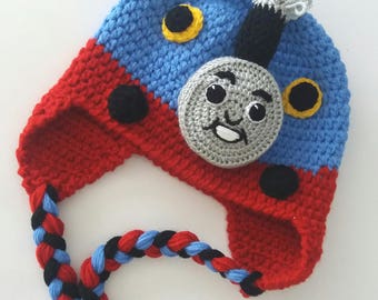 Thomas and Friends Crochet Hat Train 