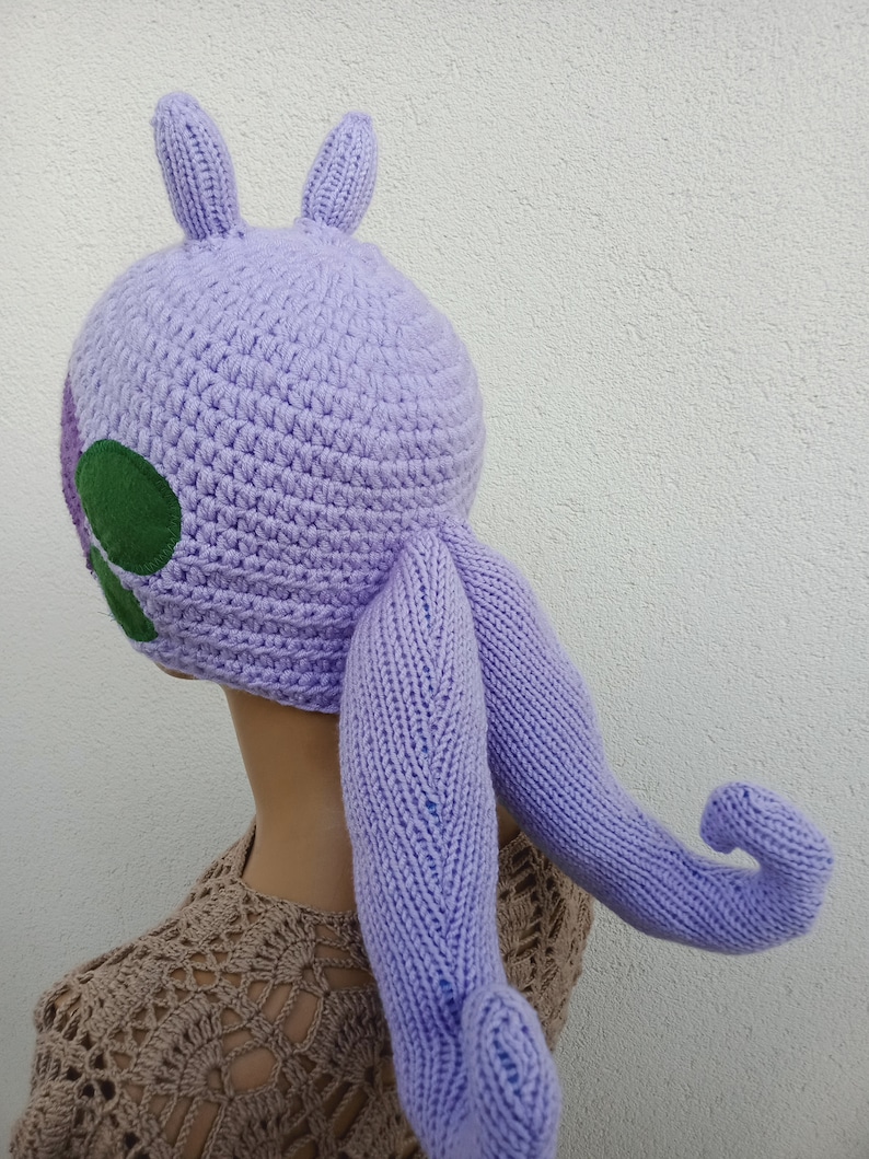 Goodra hat inspired crochet hat,Goodra hat Hat Pokemon Go image 6