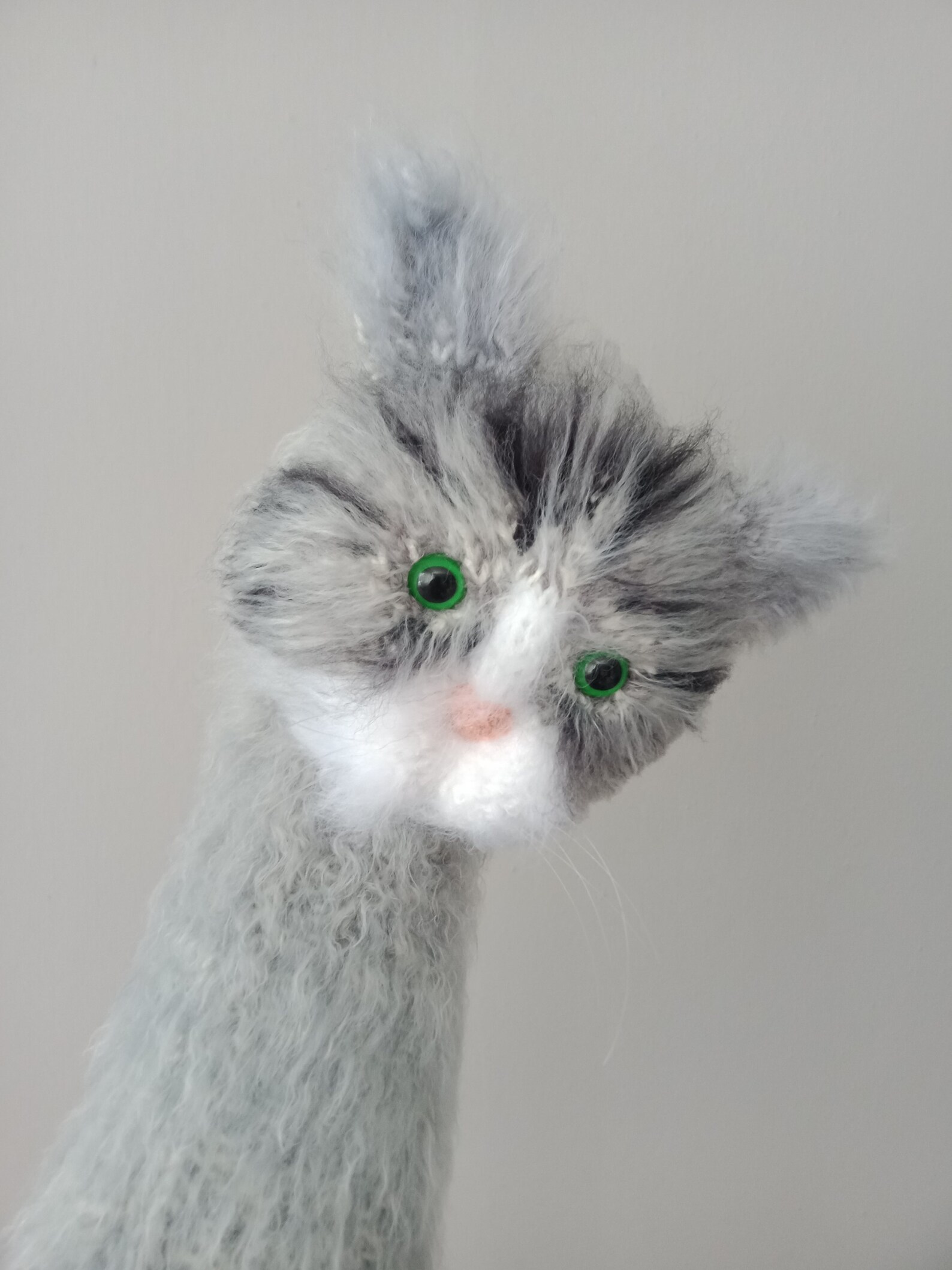 Golf Head Coverscat Golf Clup Cover or Knit Hand Etsy