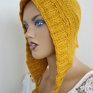 Mustard Yellow slouch hat image 4