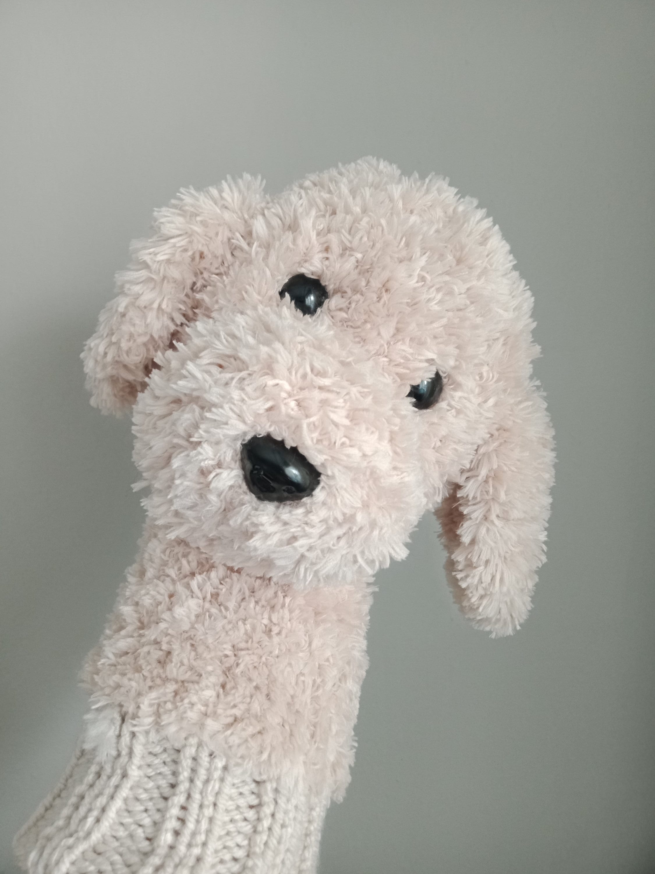 Crochet Dog Golf Club,Cavachon dog club driver Head Covers,personalized gifts,Crochet poodle dog puppet, dog golf cover,handpuppet,Golf Sock