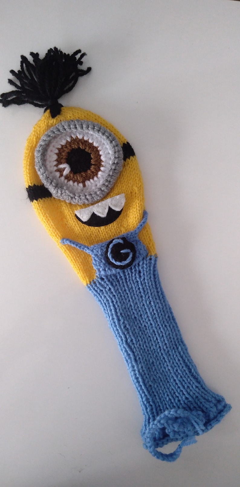 Crochet Minion Inspired GOLF Club Head Covergolf Club Covers Etsy