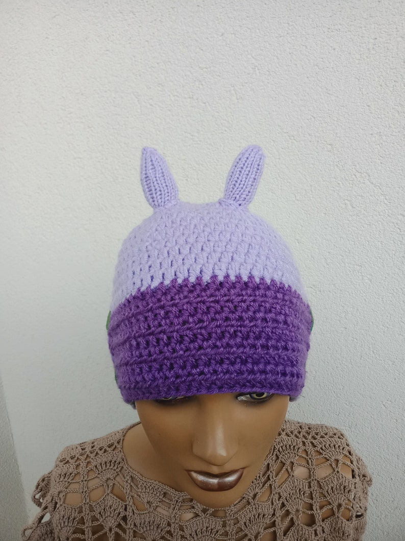 Goodra hat inspired crochet hat,Goodra hat Hat Pokemon Go image 2