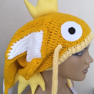 Magikarp Pokémon inspired crochet hat,Magikarp Hat Pokemon Go image 4