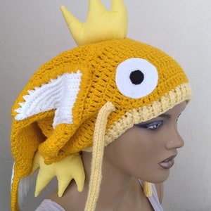 Magikarp Pokémon inspired crochet hat,Magikarp Hat Pokemon Go image 2