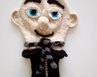 Crochet Gru Inspired GOLF Club Head Cover,choose color, Yellow monster headcover