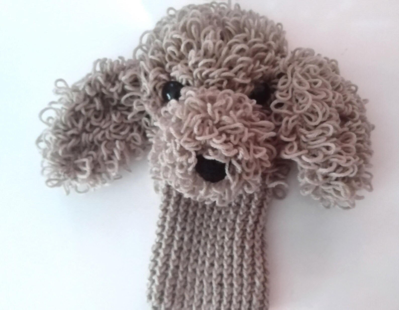 Crochet Poodle Dog Golf Club Coverpersonalized Head - Etsy
