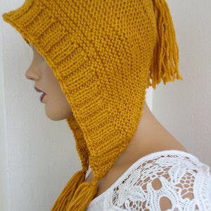 Mustard Yellow slouch hat image 1