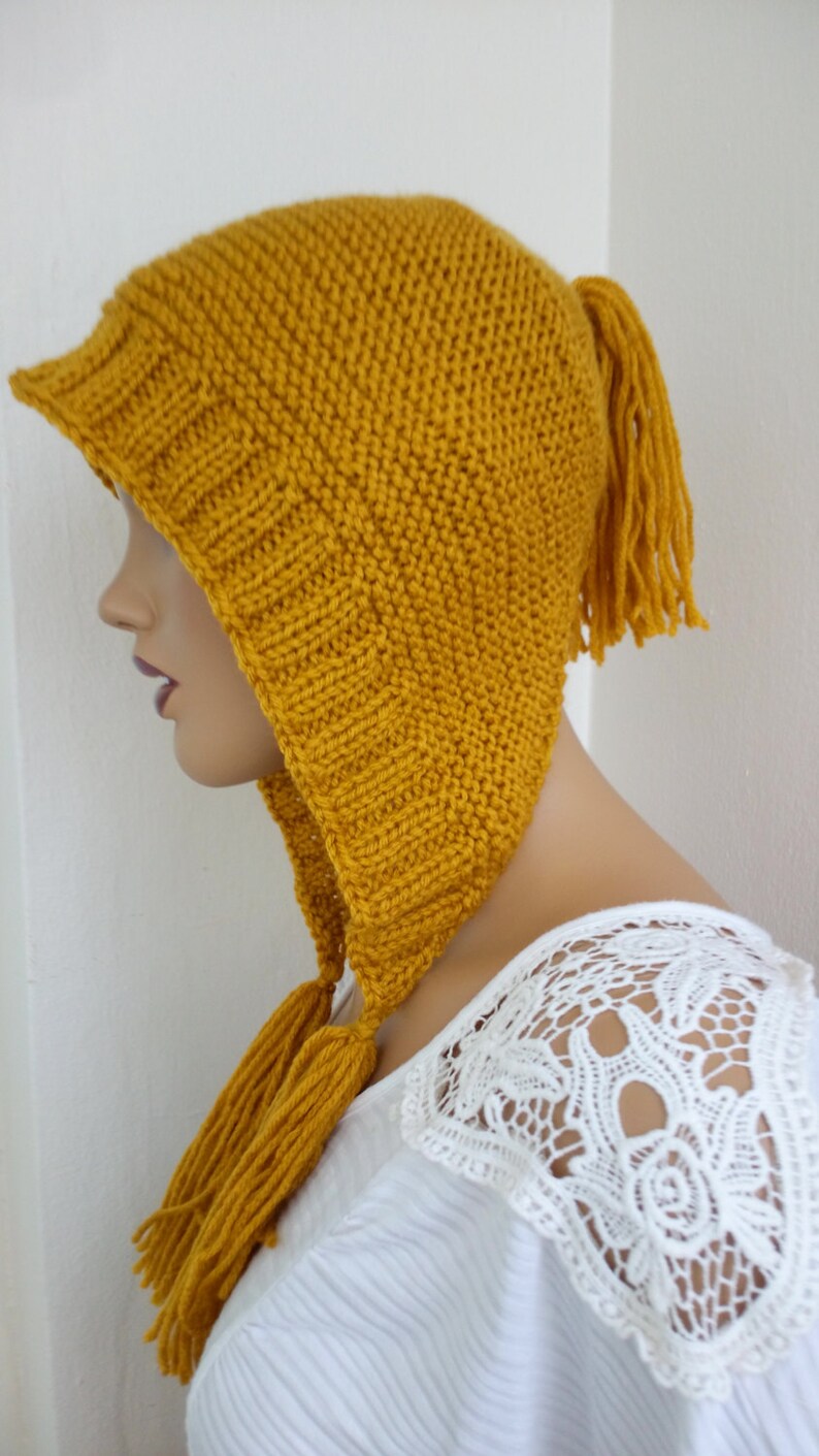 Mustard Yellow slouch hat image 1