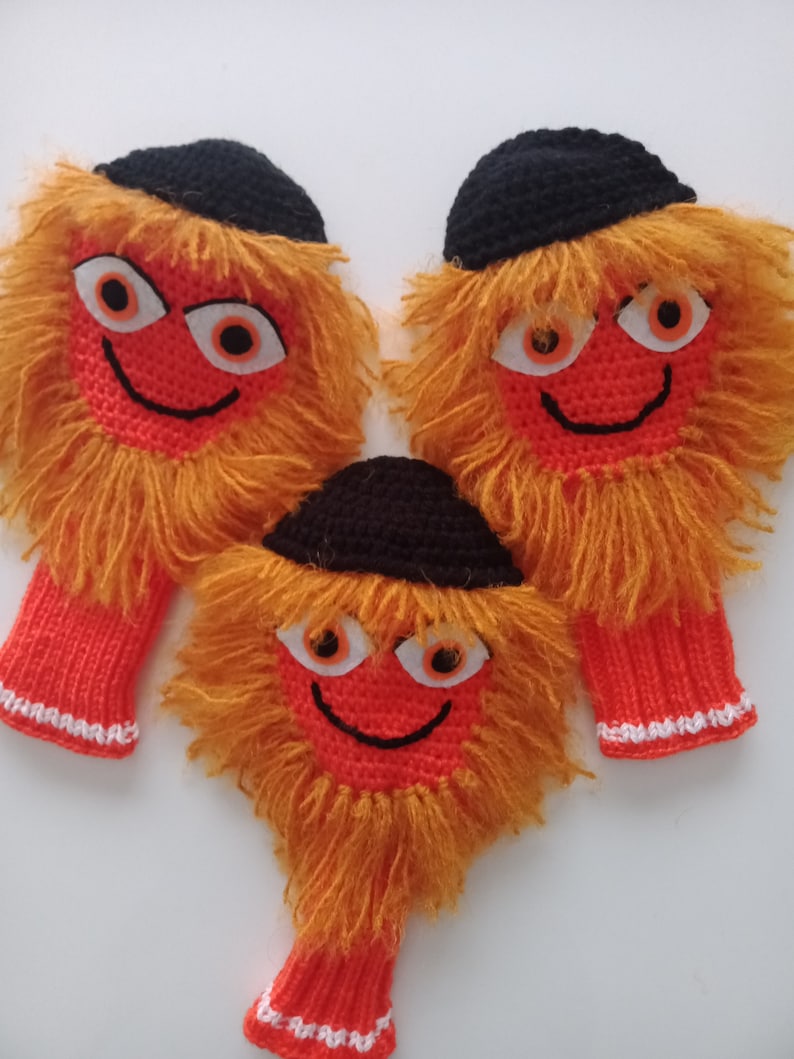 myknittingworld Crochet Team Mascot Golf Club Cover - Thumbnail 3
