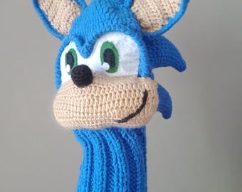 Crochet golf club covers,golf clup cover or crochet Puppet, Golf Headcover,golf club protector