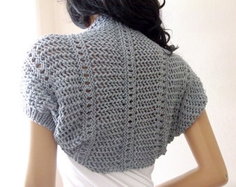light gray shrug