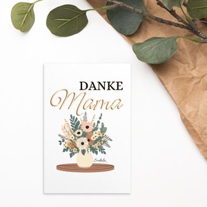 Carte postale Merci Maman Fête des Mères