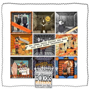 digital art shadow boxes | boxer novel paperbacks | scrapbook 12 x12 digital papers