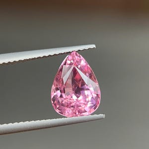3.35ct birnenförmiger rosa Spinell für Ring - um Viet Nam unbehandelt