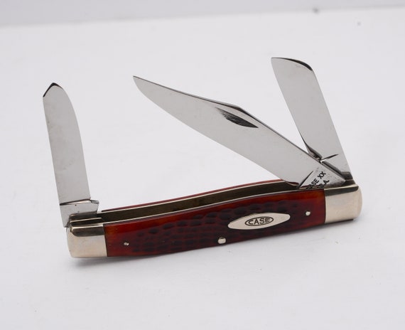 Case XX USA 1965 - 1969 BigStockman 6375 Red Bone