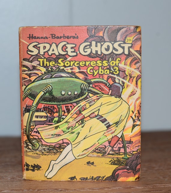 Little Big Books Space Ghost 1968 Hanna Barbara The Sorceress Gyba 3 Great Space Graphics Whitman