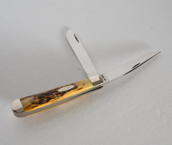 Case XX 10 Dot 5254 Trapper vintage 1970 Stag