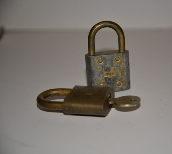 Pair of Vintage Locks , Slay Maker and One other - Great vintage locks.
