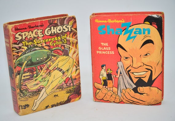 Hanna Barbera's Big Little Books Shazzan and Space Ghost Big Little Book Whitman #2024