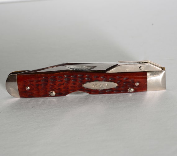 Case XX USA 8 Dot 1972 6111 1/2L Swing Guard Knife Single Blade