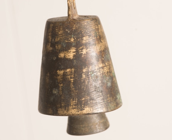 Vintage Livestock Bell Goat Bell Hand forged Beautiful tone free shipping