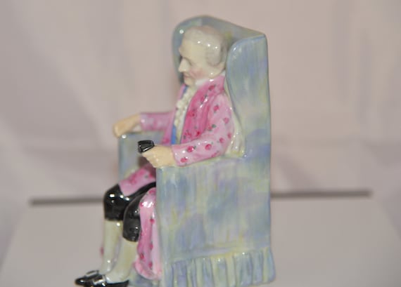 Royal Doulton Gentelman Figure Darby HN 2024 Early Mark Was made as mate to HN2023 Old Man Figurine