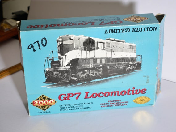 Proto GP7 Locomotive engine HO 970 Lackawanna Railroad Vintage Train Engine with box free ship