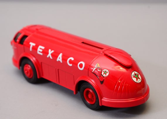 ERTL Truck Texaco Fuel Delivery Truck Doodlebug 1934 Diamond T 1994 Diecast Collectible MIB BANK
